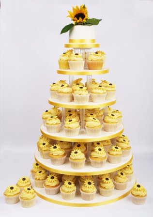 Sunflower Cup Cakes