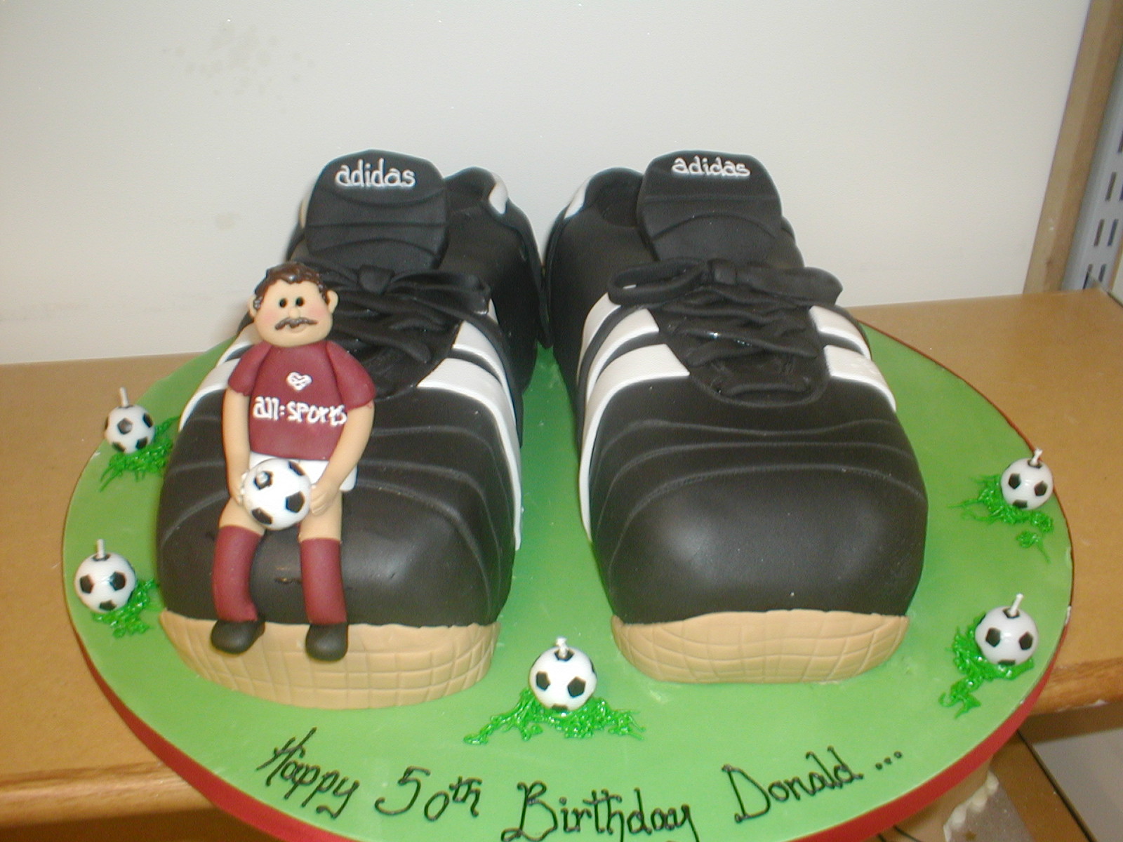 Football Boots Cake
